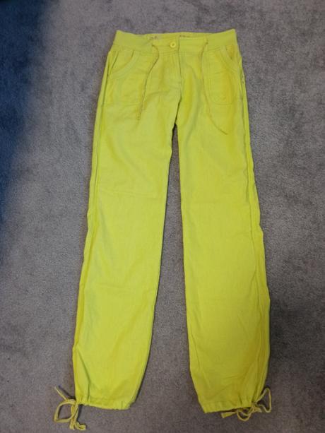 Plátěné kalhoty, s