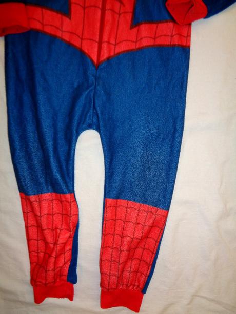 Pěkný flísový overal spider man, marvel,116