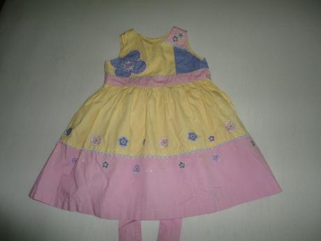 Krásné šaty next, vel. 6-9 měsíců, next,74