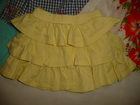 Šaty sukně volán tunika 4ks vel 98, 86–98