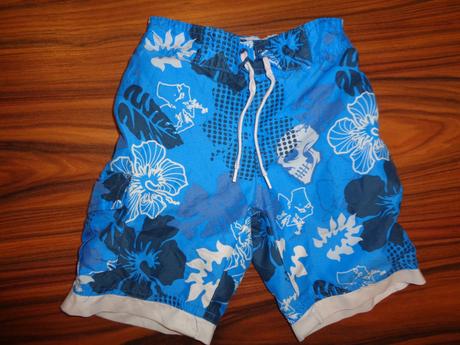 Modré hawai kraťasy alias plavky, rebel,98