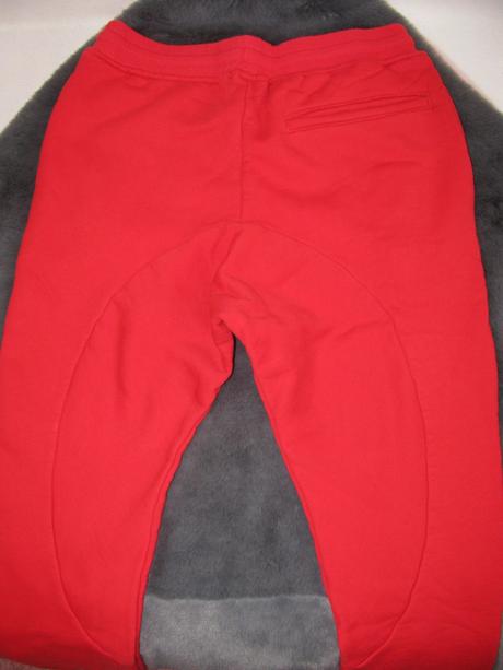Kalhoty jogger červené tepláky-stampd u.s.a., xs