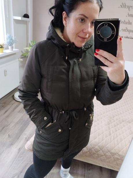 Dámský zimní kabát m/38, pimkie,m