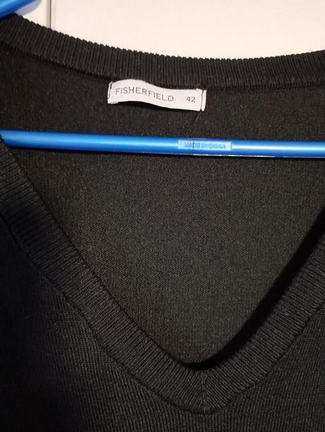 Černý společenský svetřík s výstřihem do v, gate,42