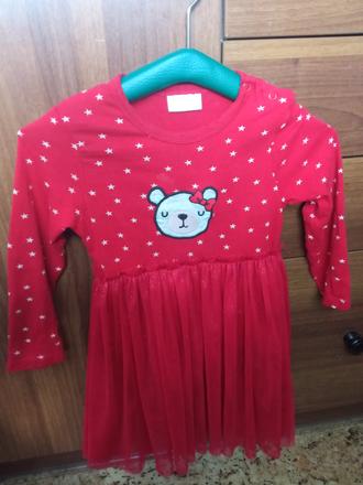 Dívčí šaty velikost 92, 92