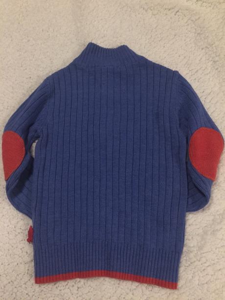 Zánovní frajerský bavlněný svetřík, coccodrillo,98