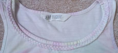 Šaty s dlouhými cípy zn."h&m" vel."134/140", h&m,134