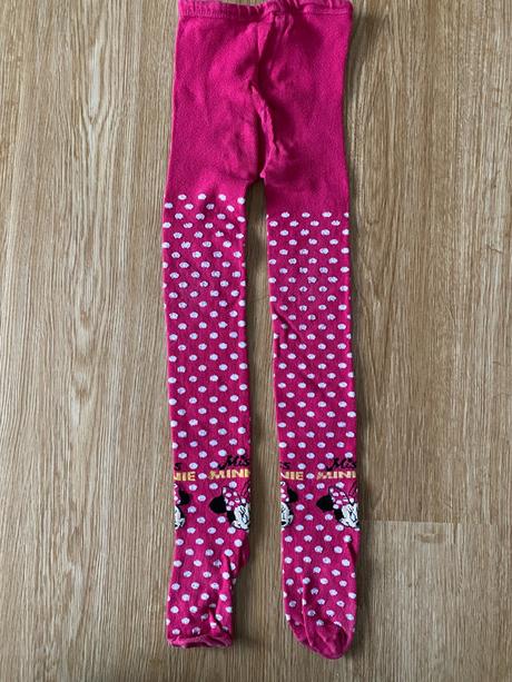 Dívčí punčocháče minie - disney, vel. 116/122, disney,116