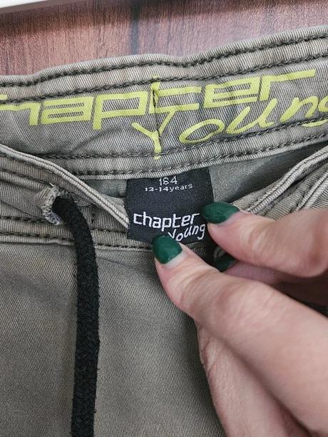 Plátěné kalhoty, vel. 158/164, chapter young,158