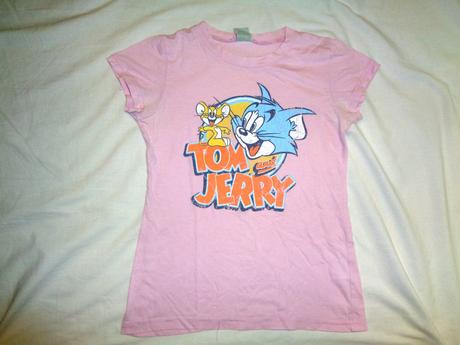 Super růžové tričko tom a jerry, 152