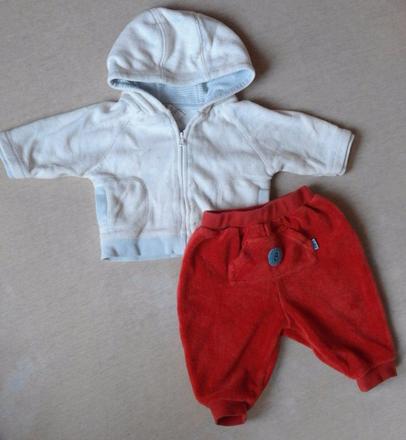 Kabátek + polodupačky - vel.56, 56