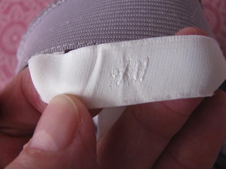 Letní lila maxi sukně s krčkovým efektem, h&m,s