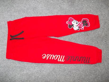 Tepláky / tepláčky minnie, vel.122, disney,122