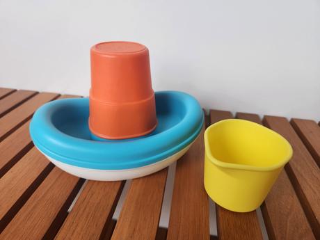 Skládací lodička hračka do vody, 