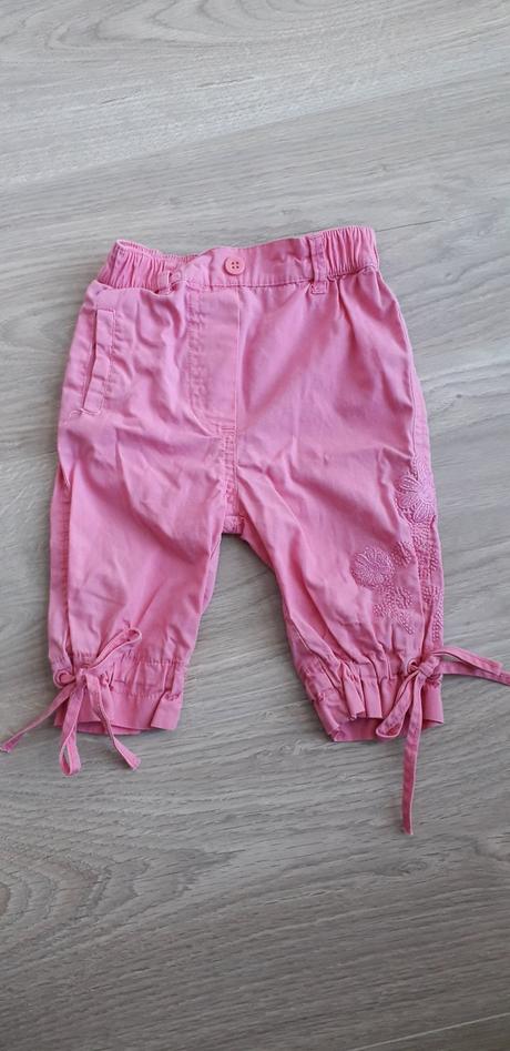 735 - plátěné kalhoty, 68