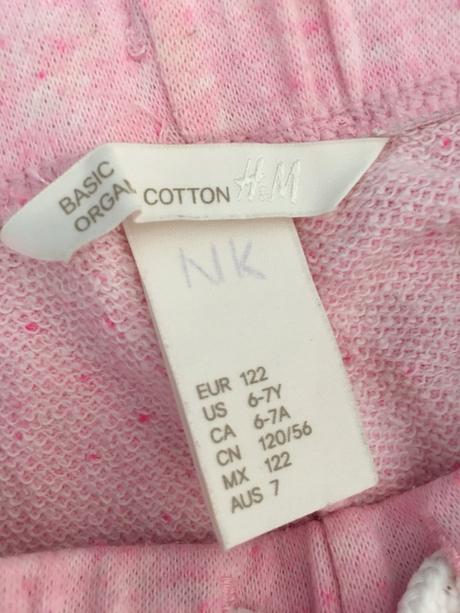 Dívčí kraťasy h&m, vel. 122/134 (6 - 9 let), h&m,122
