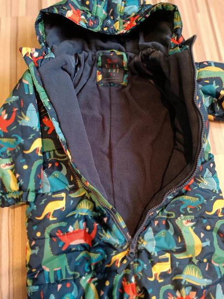 Zimní kombinéza s dinosaury 98 tu, tu,98