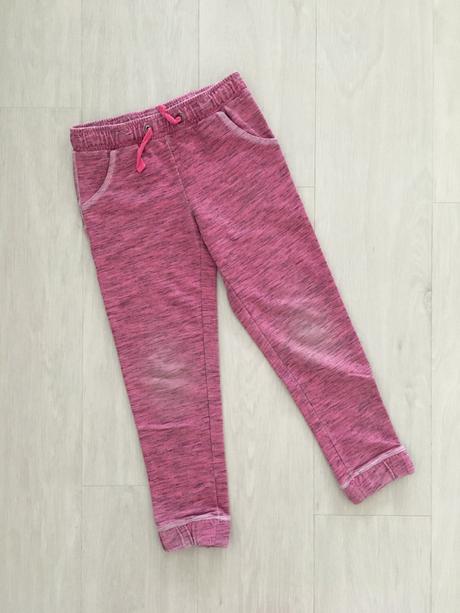 3 ks dívčí tepláky a vyteplené kalhoty (6 - 8 let), 122