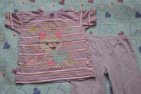 104 110 letní pyžamo pyžamko, c&a,110