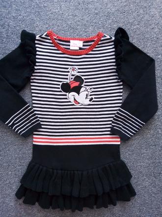 Svetrove šaty zn."disney" vel."110"oblékne i 122, disney,110