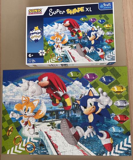 Ravensburger puzzle sonic super shapes xl, 
