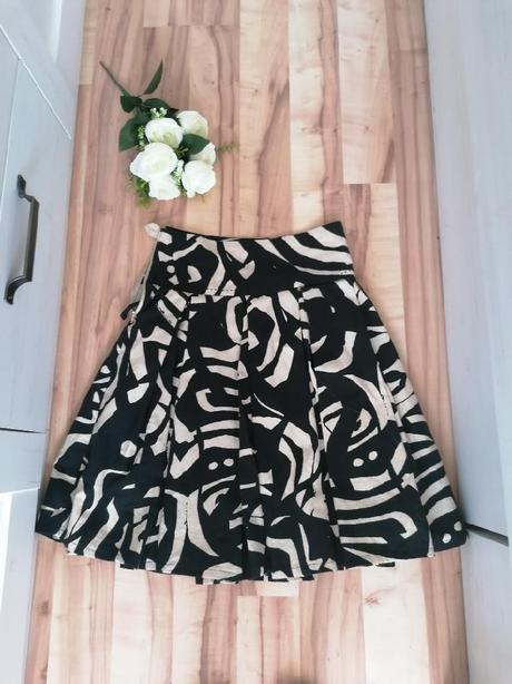 Plátěná sukně, h&m,34