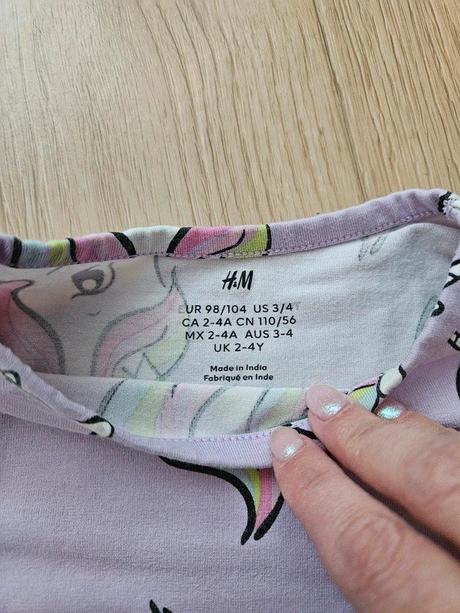 Tričko s dlouhým rukávem h&m, vel. 98/104, h&m,98