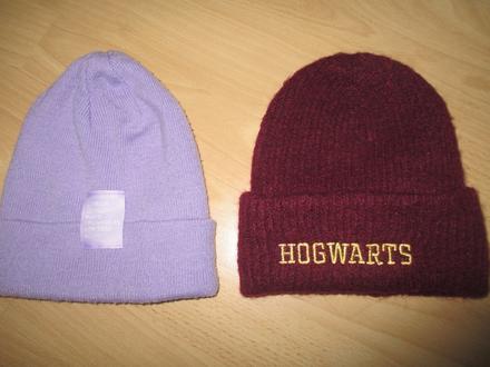 2 ks zimní čepice 140-146, h&m,146