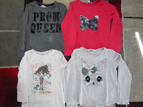 Trička pro holku s dlouhým rukávem vel.,122/128, sanrio,122