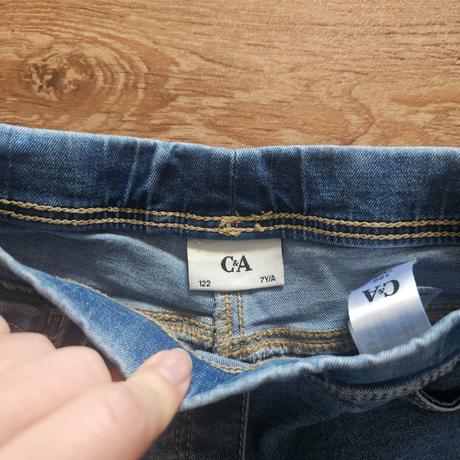 Dívčí džegíny c&a vel. 122, c&a,122