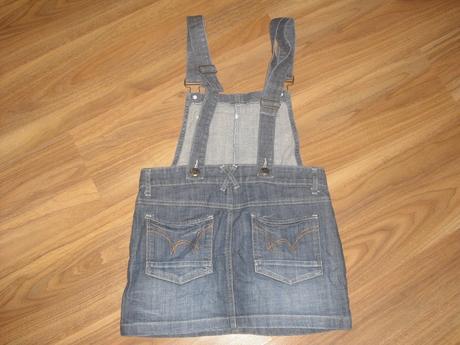 Riflová sukně s laclem, 26