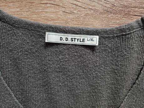 Úpletové olivové šaty d.d. style vel. xs, xs