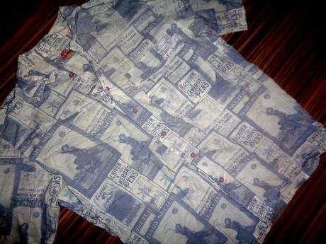 Luxusní obrázková košile royal, xl