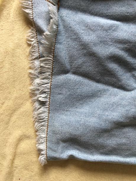 Dzinovy overal kratky s, s