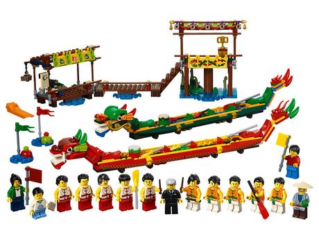 Lego 80103 závody dračích lodí, 