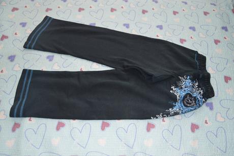 Silnější tepláky s potiskem, 134