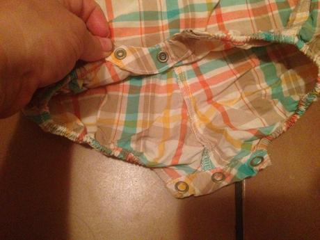 Overal proužky, h&m,62