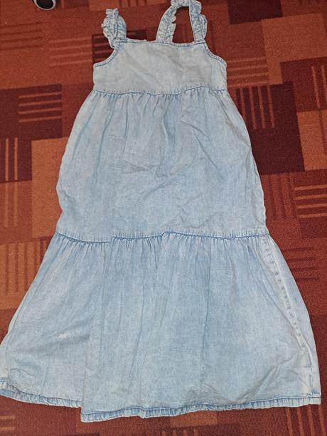 Dlouhe dzinove saty 146-152, 146