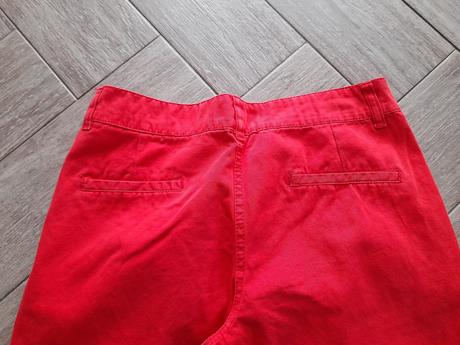 Červené riflovinové "mrkváče", zn. gate, vel.36, gate,36