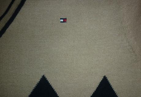 Béžový dámský svetřík tommy hilfiger, tommy hilfiger,s