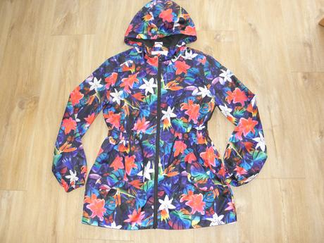 Dívčí šusťáková delší bunda zn. f&f vel.146/152, f&f,146