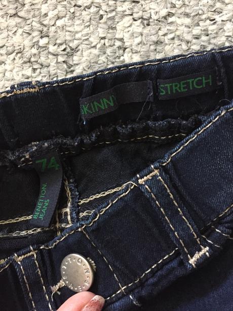 Rifle benetton skinny stretch, benetton,74