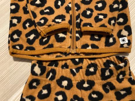 Lindex fleesová souprava + čepice nová, v. 74, lindex,74