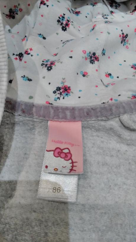 Mikina hello kitty vel.80-86, c&a,80