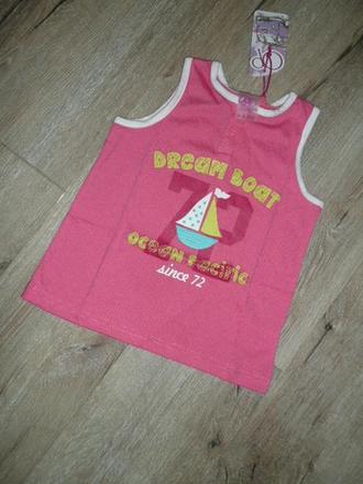 Tílko tričko loď 5/6 let 110/116, ocean pacific,110 / 116