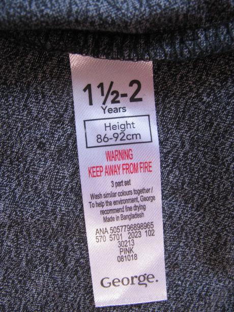 Tmavě šedé tričko, george,92