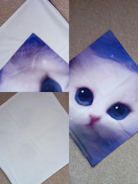 Povlak na polštářek "kočička", 