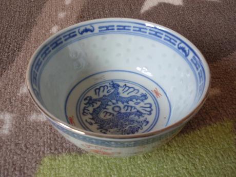 Čínský porcelán - miska na rýži a polévku.,