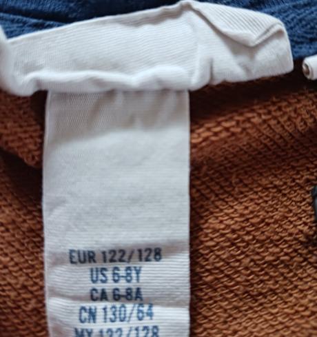 H&m mikina č.122/128, h&m,122