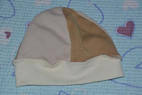 Hnědá bavlněná čepička 68/74 , 68